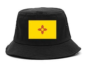 New Mexico State Flag NM Chest Mens Bucket Hat